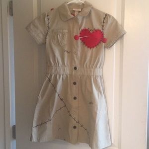 Voodoo Doll costume size 8 girls